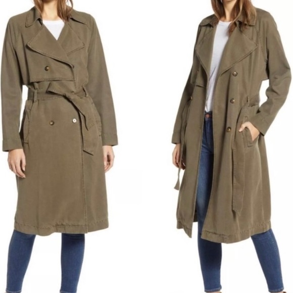 Lucky Brand The Relaxed Trench Coat - Picture 7 of 7